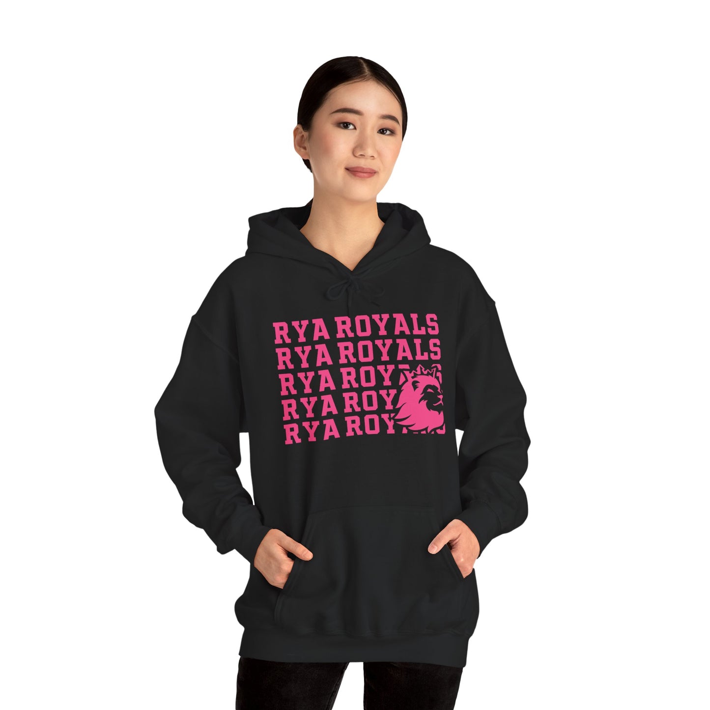 RYA Royals Lion Corner Pink-Out Hoodie