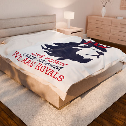 RYA Royals Velveteen Blanket