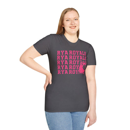 RYA Royals Lion Corner Pink-Out T-shirt