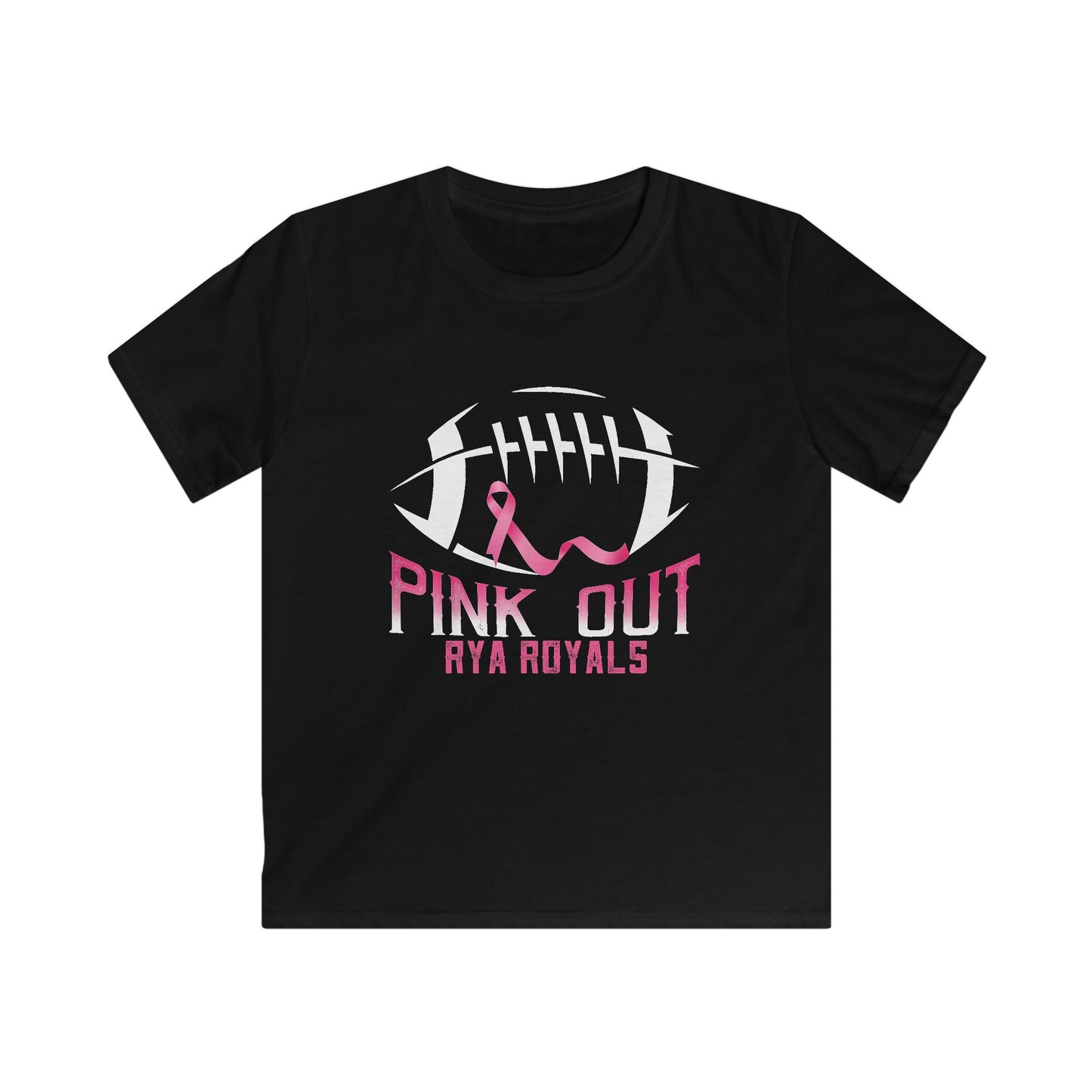 Kids RYA Royals Football Pink-Out T-shirt