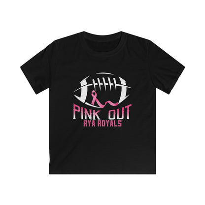 Kids RYA Royals Football Pink-Out T-shirt