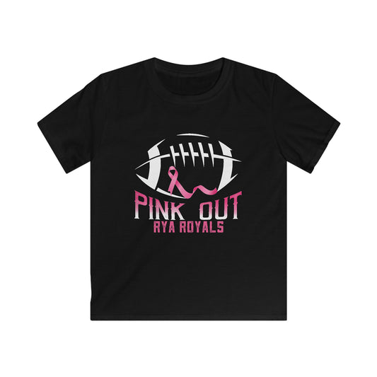Kids RYA Royals Football Pink-Out T-shirt