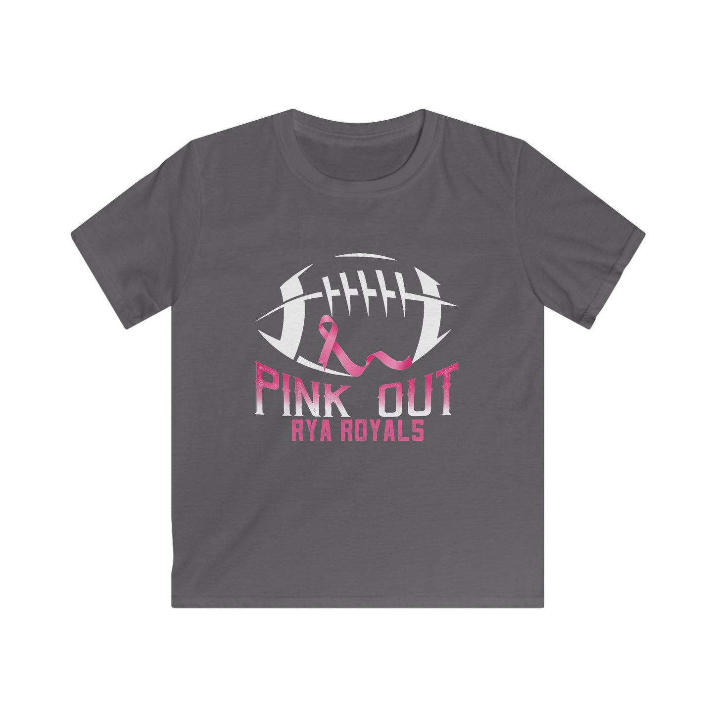 Kids RYA Royals Football Pink-Out T-shirt
