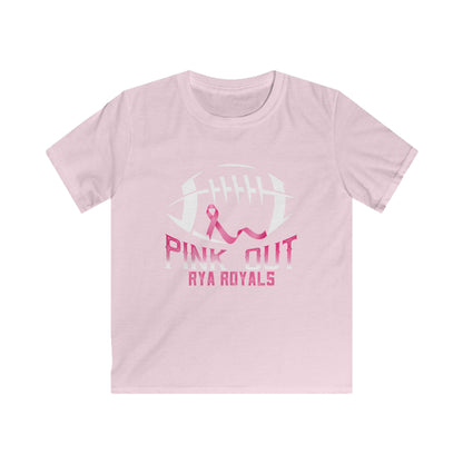 Kids RYA Royals Football Pink-Out T-shirt