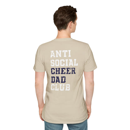 Anti Social Cheer Dad Club Unisex T-Shirt