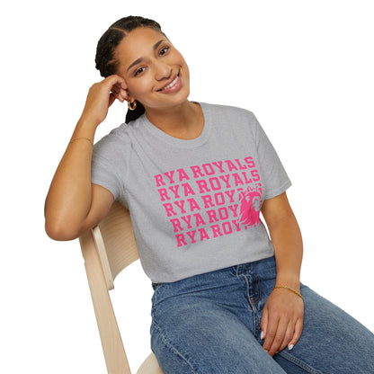 RYA Royals Lion Corner Pink-Out T-shirt