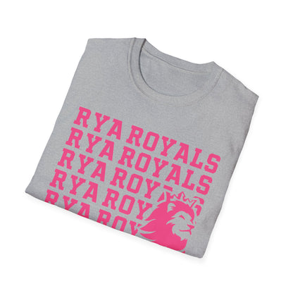RYA Royals Lion Corner Pink-Out T-shirt