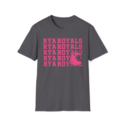 RYA Royals Lion Corner Pink-Out T-shirt