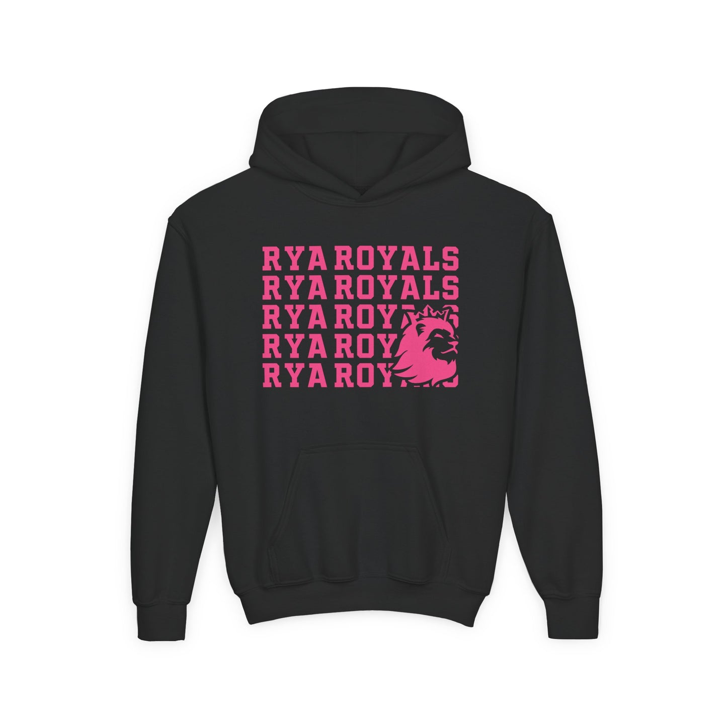 Kids RYA Royals Lion Corner Pink-Out Hoodie
