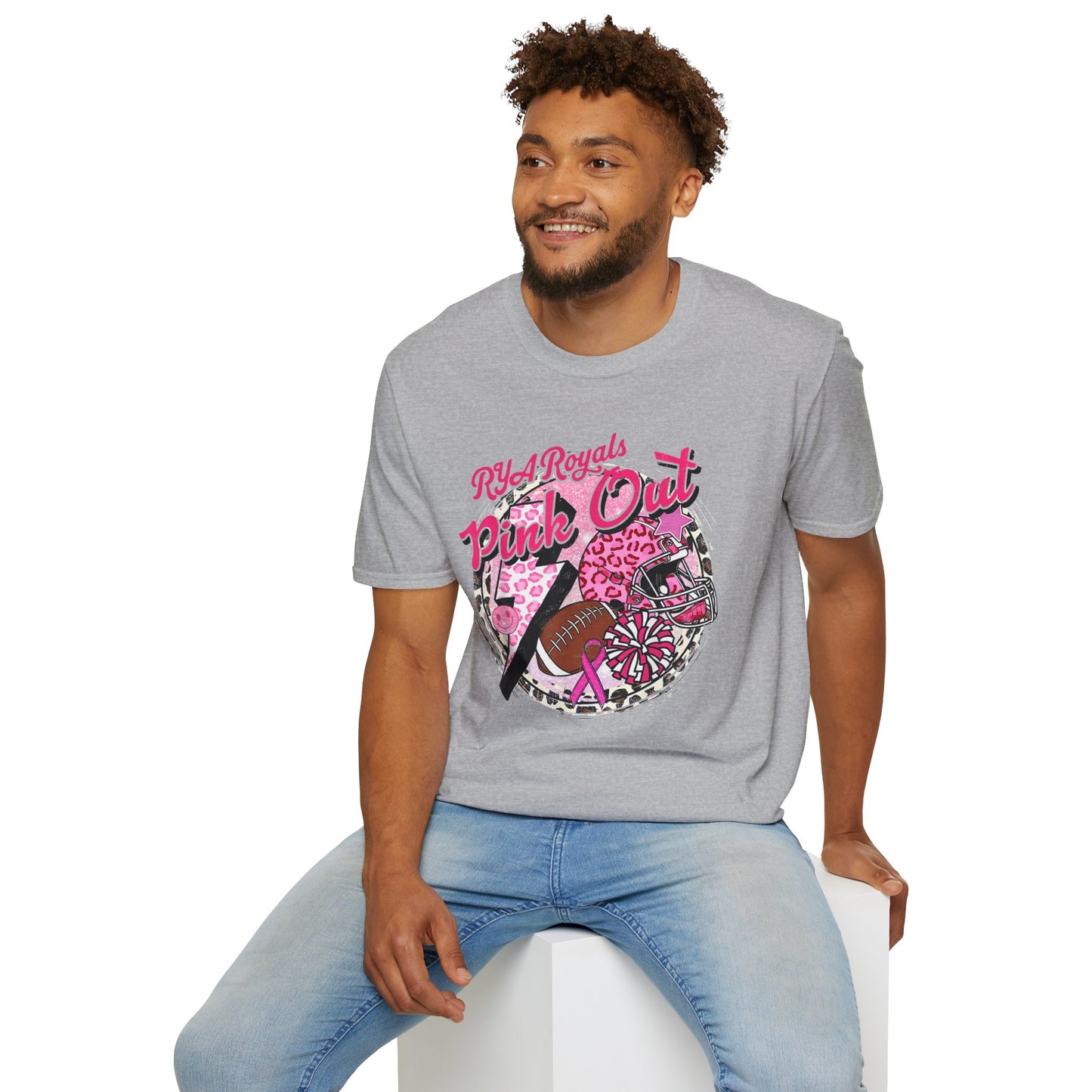 RYA Royals Leopard Pink-Out T-shirt