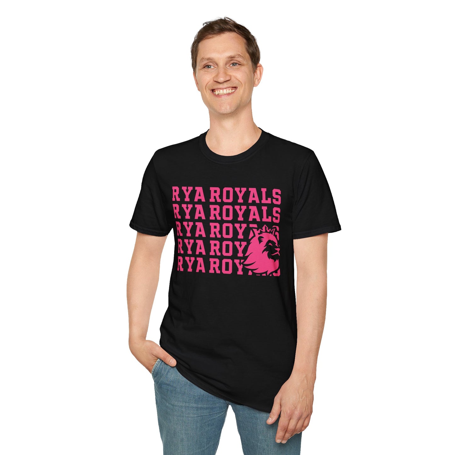 RYA Royals Lion Corner Pink-Out T-shirt