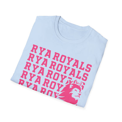 RYA Royals Lion Corner Pink-Out T-shirt