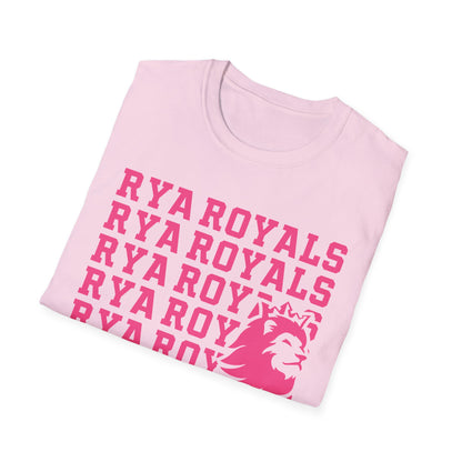 RYA Royals Lion Corner Pink-Out T-shirt