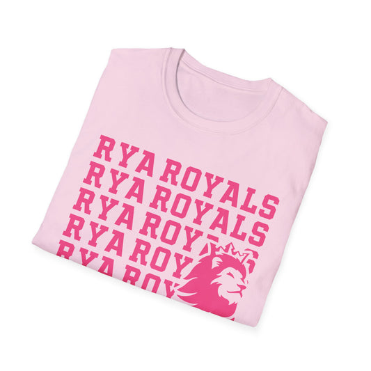 RYA Royals Lion Corner Pink-Out T-shirt