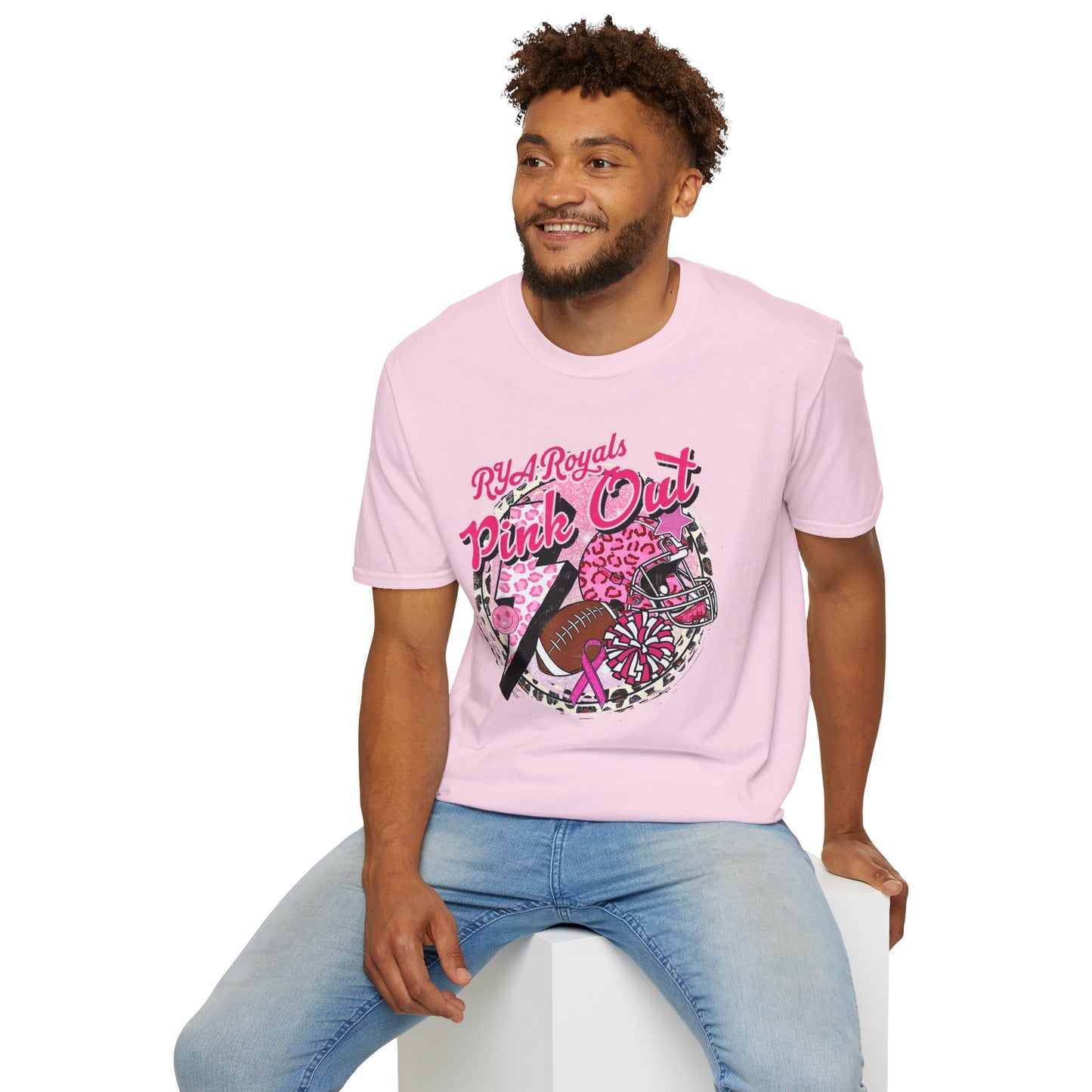 RYA Royals Leopard Pink-Out T-shirt