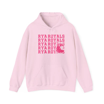 RYA Royals Lion Corner Pink-Out Hoodie