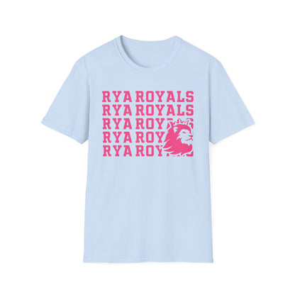 RYA Royals Lion Corner Pink-Out T-shirt
