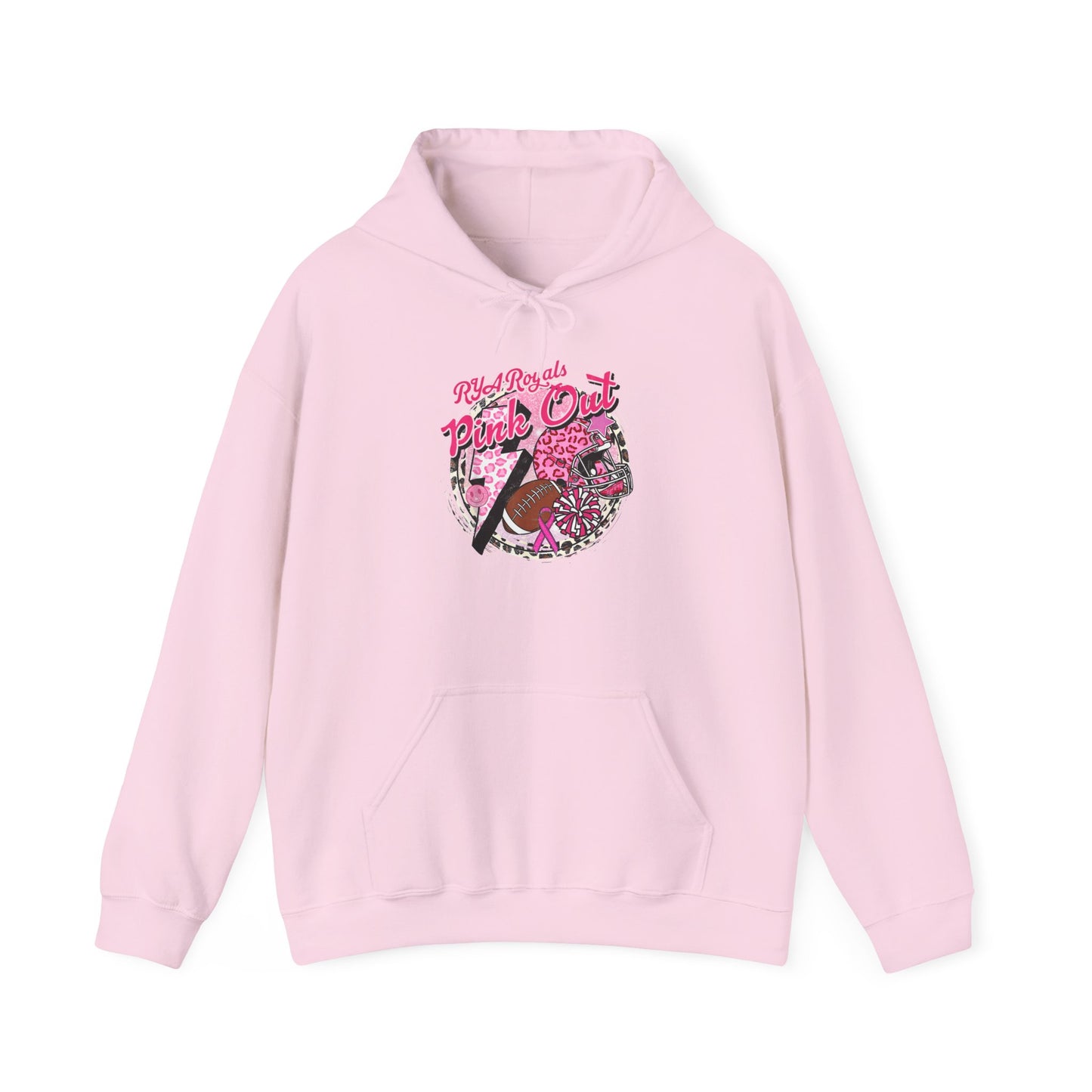 RYA Royals Leopard Pink-Out Hoodie
