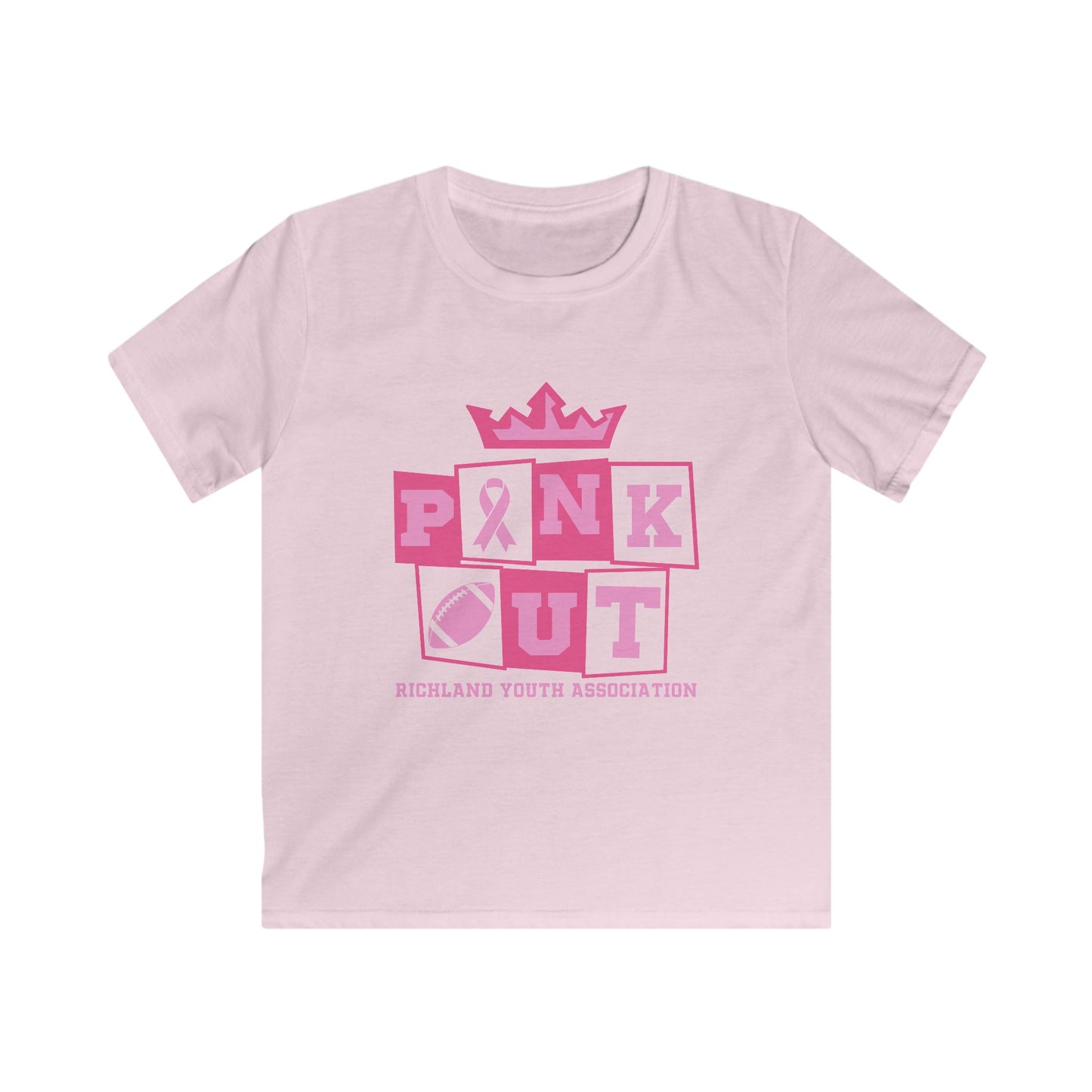 Kids RYA Royals Magazine Pink-Out T-shirt