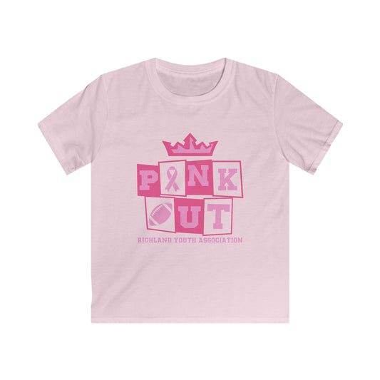 Kids RYA Royals Magazine Pink-Out T-shirt
