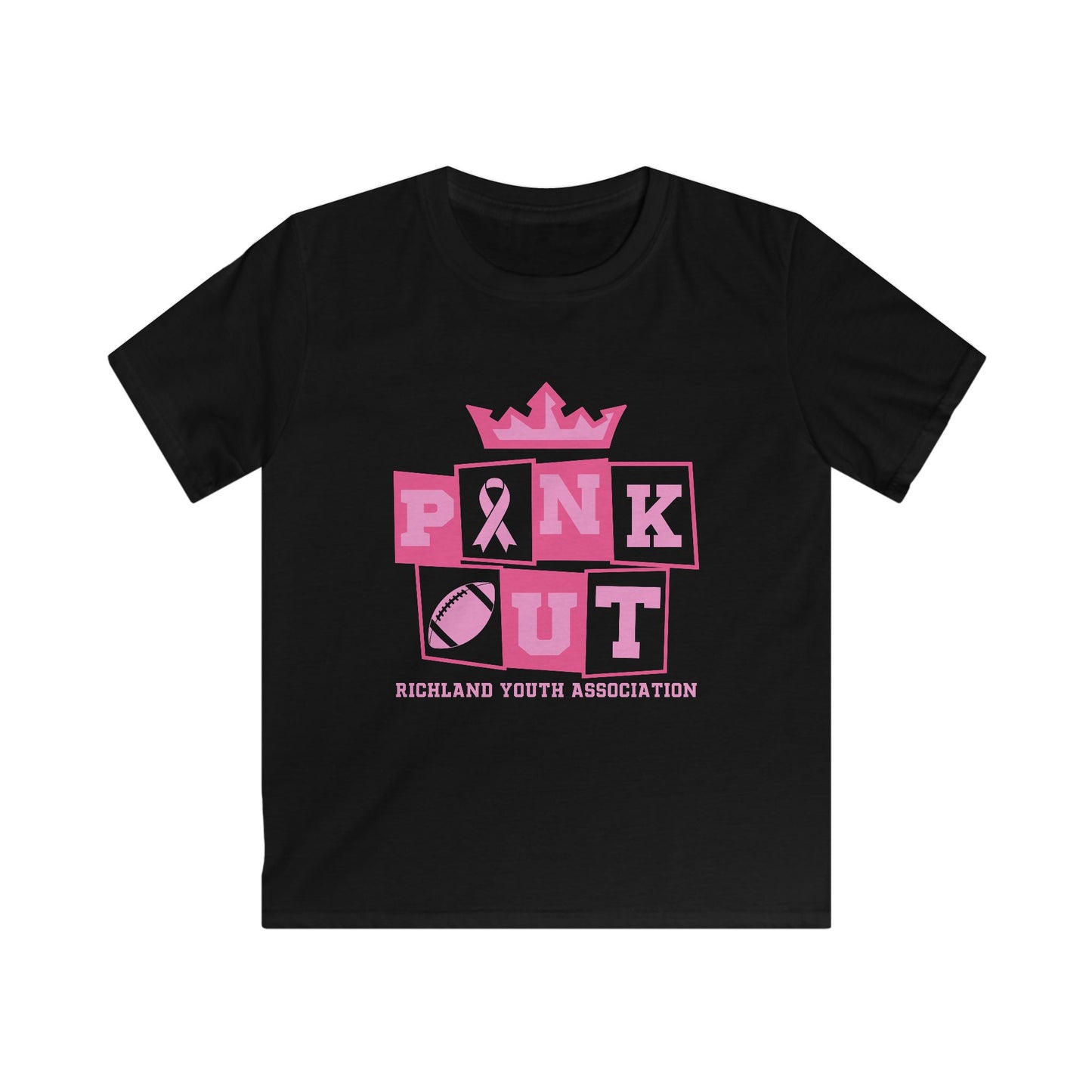 Kids RYA Royals Magazine Pink-Out T-shirt