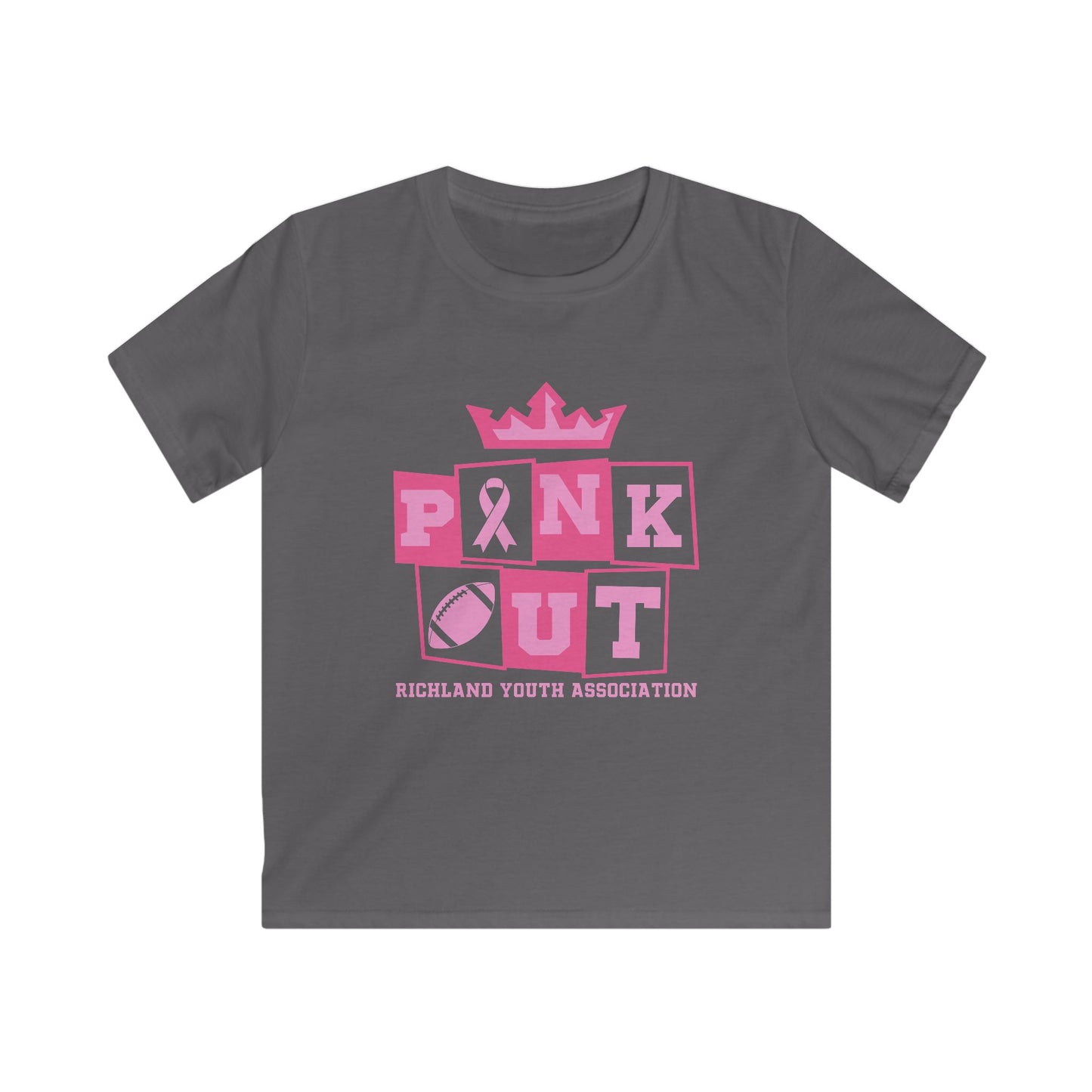 Kids RYA Royals Magazine Pink-Out T-shirt