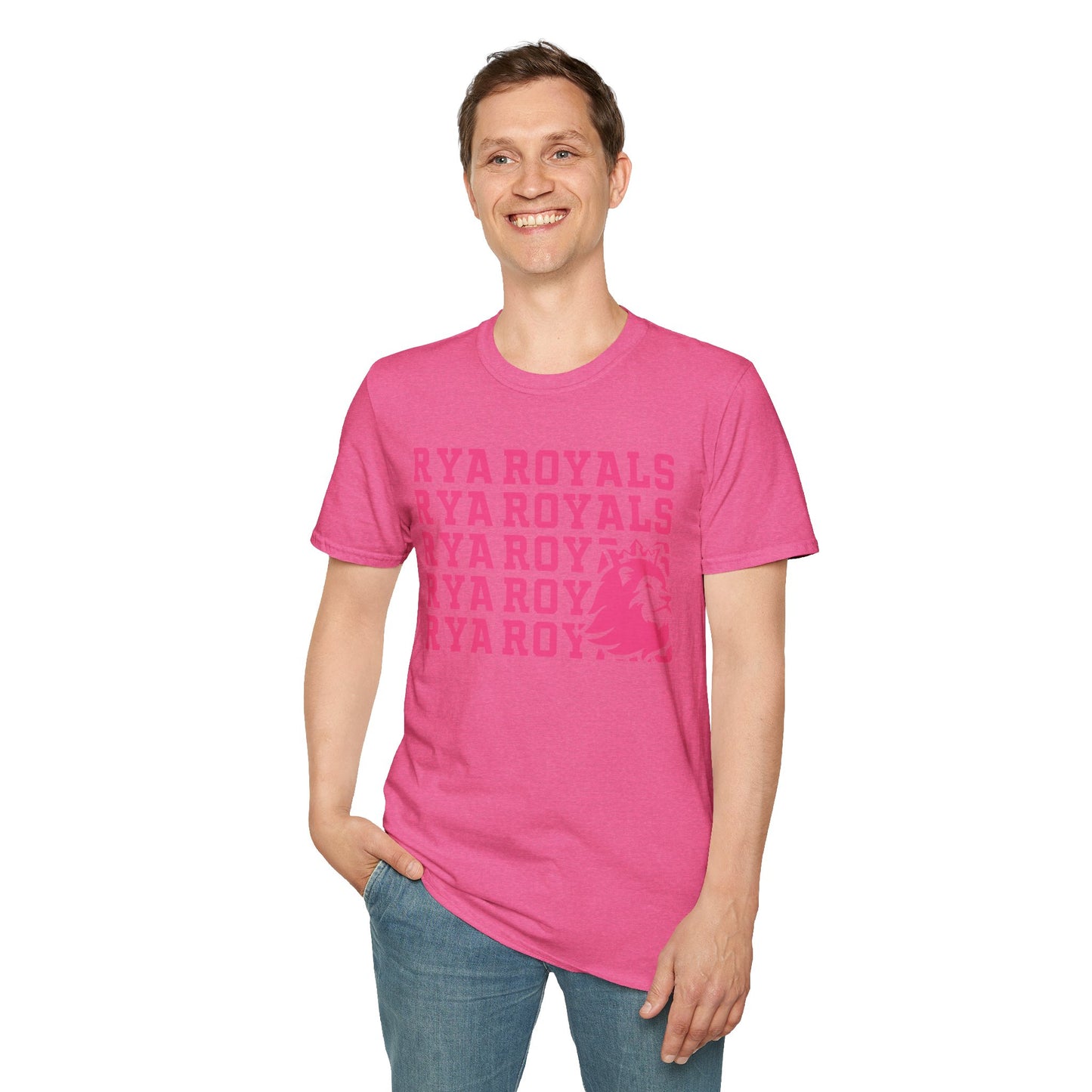 RYA Royals Lion Corner Pink-Out T-shirt