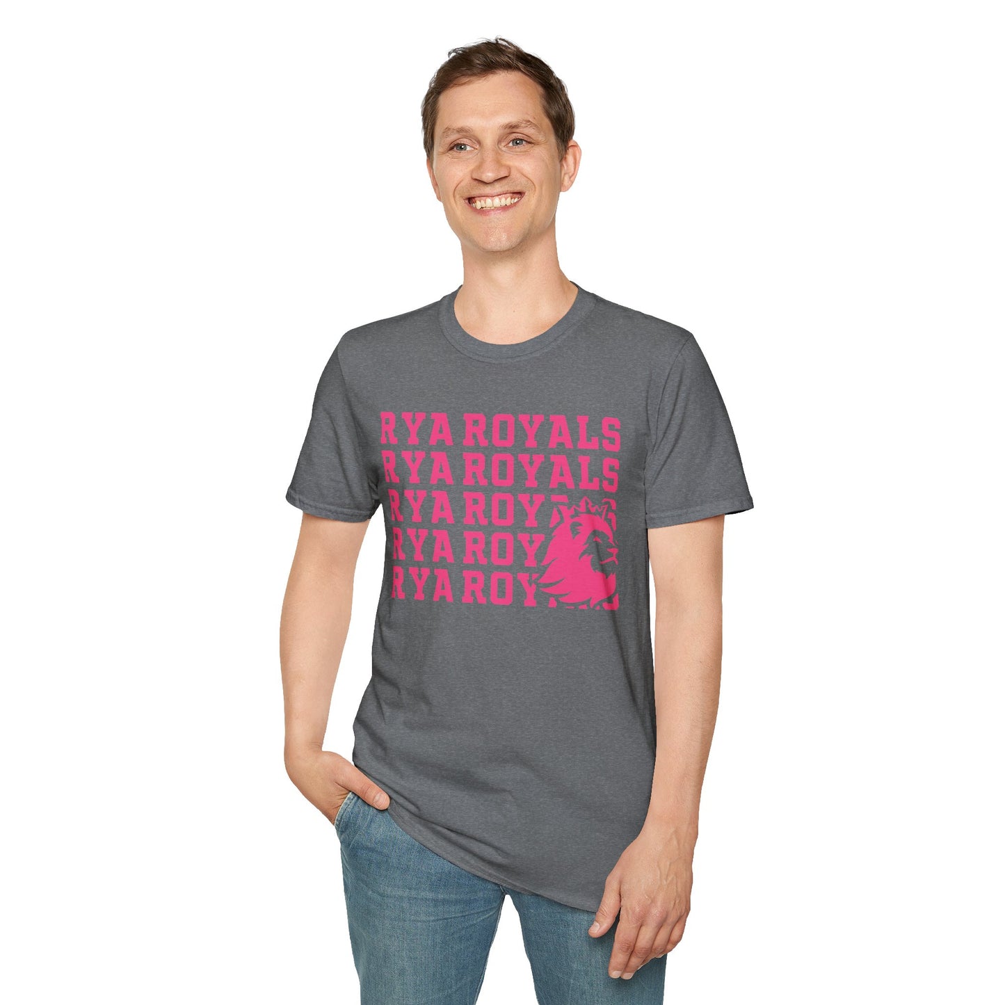RYA Royals Lion Corner Pink-Out T-shirt