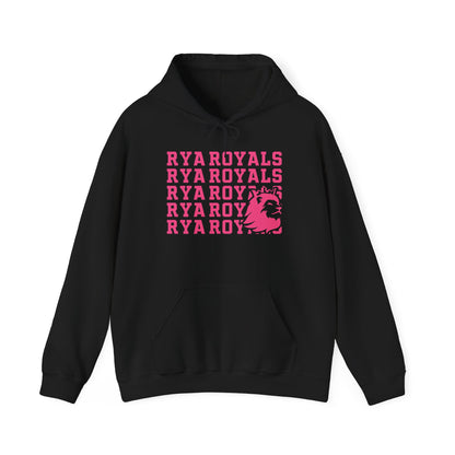 RYA Royals Lion Corner Pink-Out Hoodie