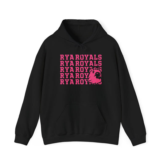 RYA Royals Lion Corner Pink-Out Hoodie