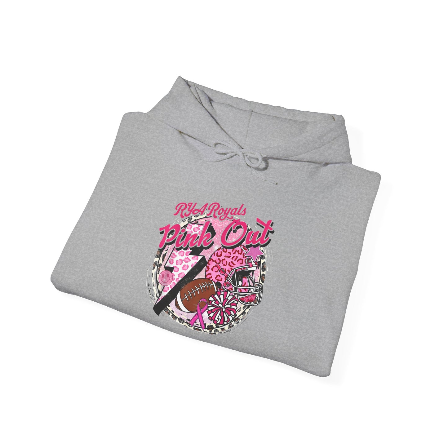 RYA Royals Leopard Pink-Out Hoodie