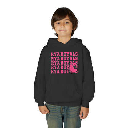 Kids RYA Royals Lion Corner Pink-Out Hoodie
