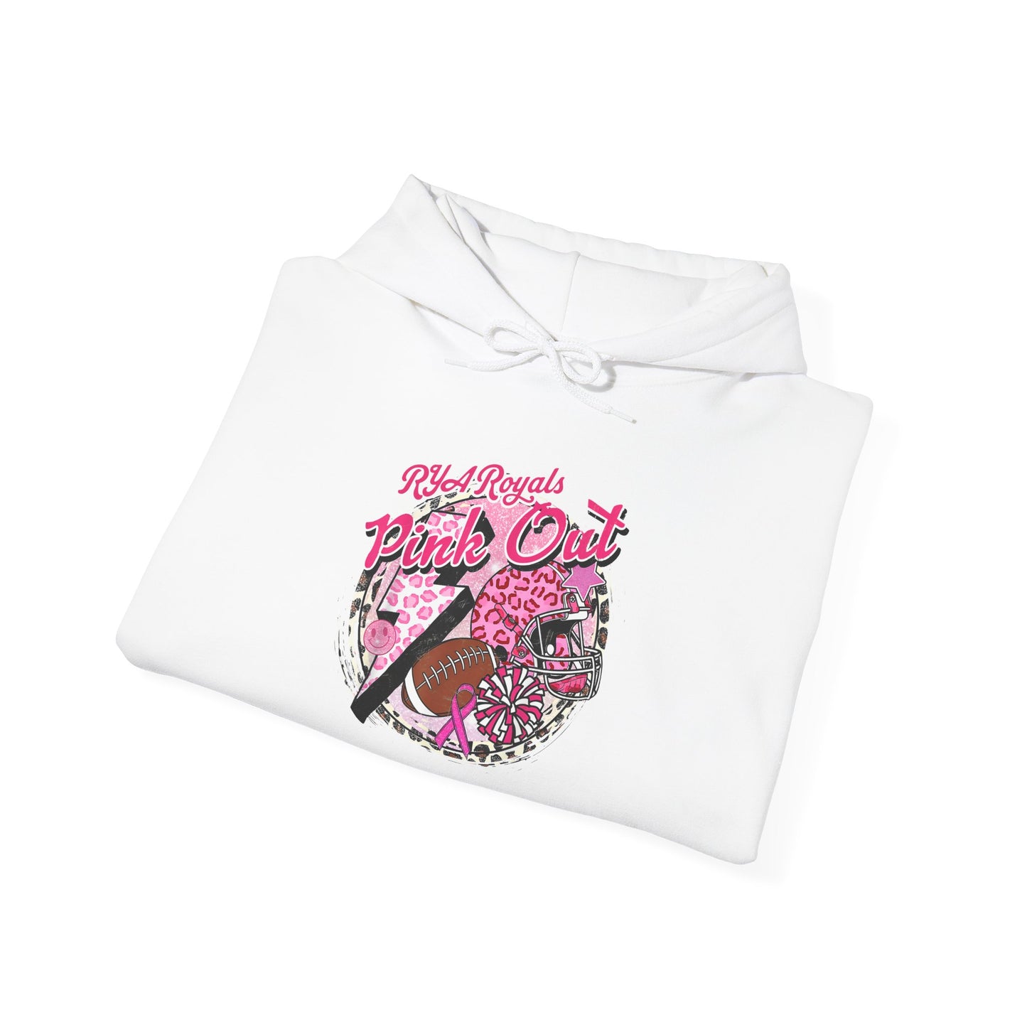 RYA Royals Leopard Pink-Out Hoodie