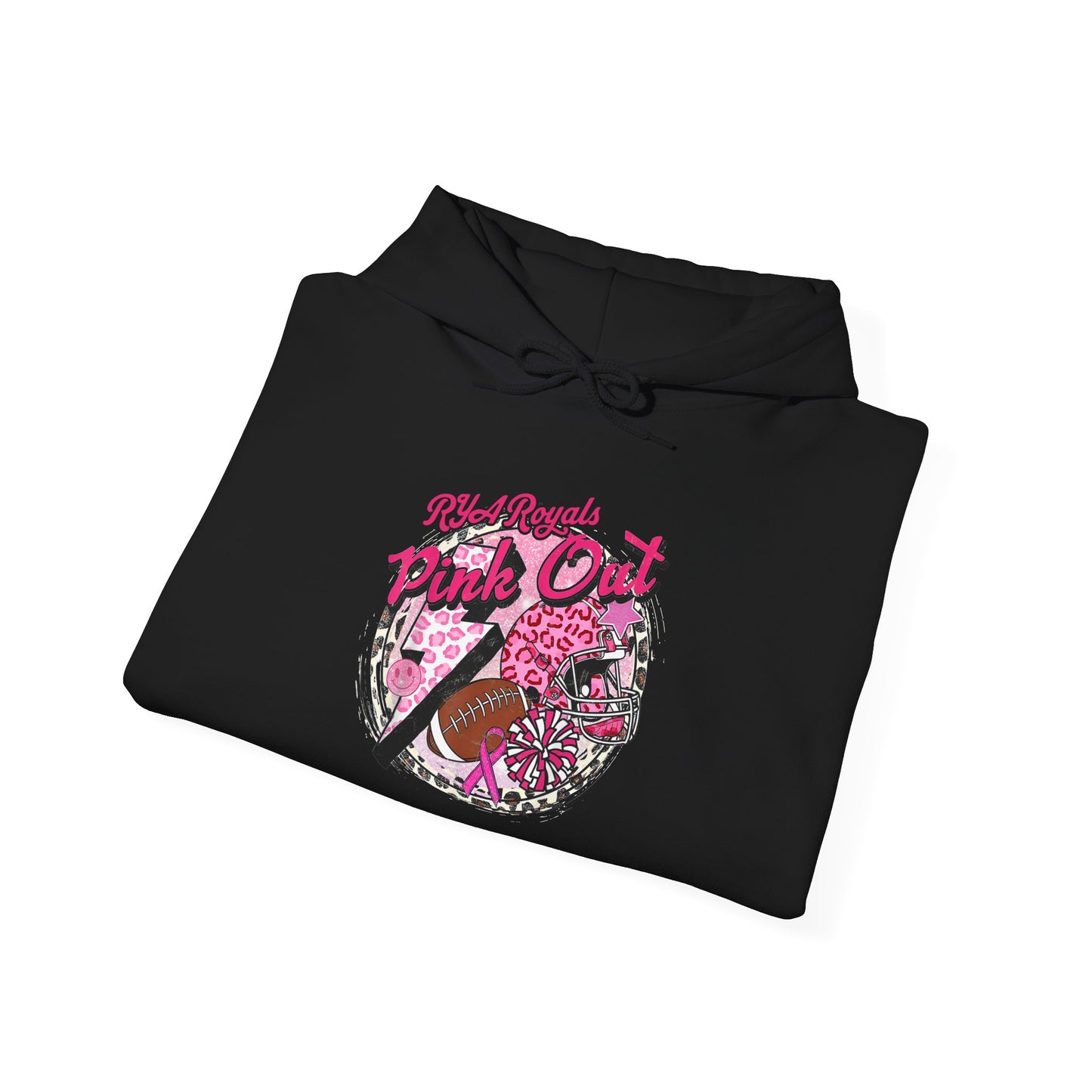 RYA Royals Leopard Pink-Out Hoodie
