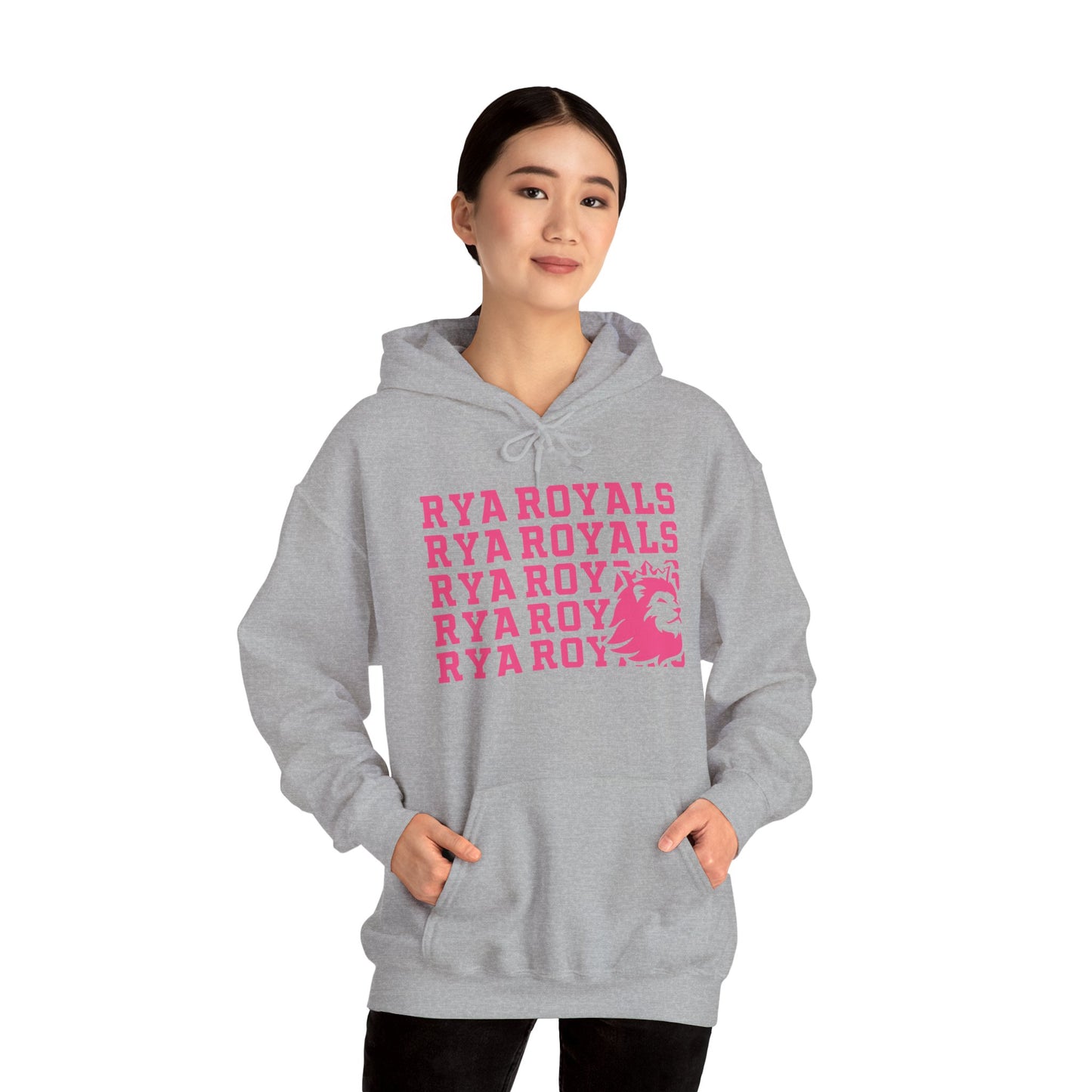 RYA Royals Lion Corner Pink-Out Hoodie