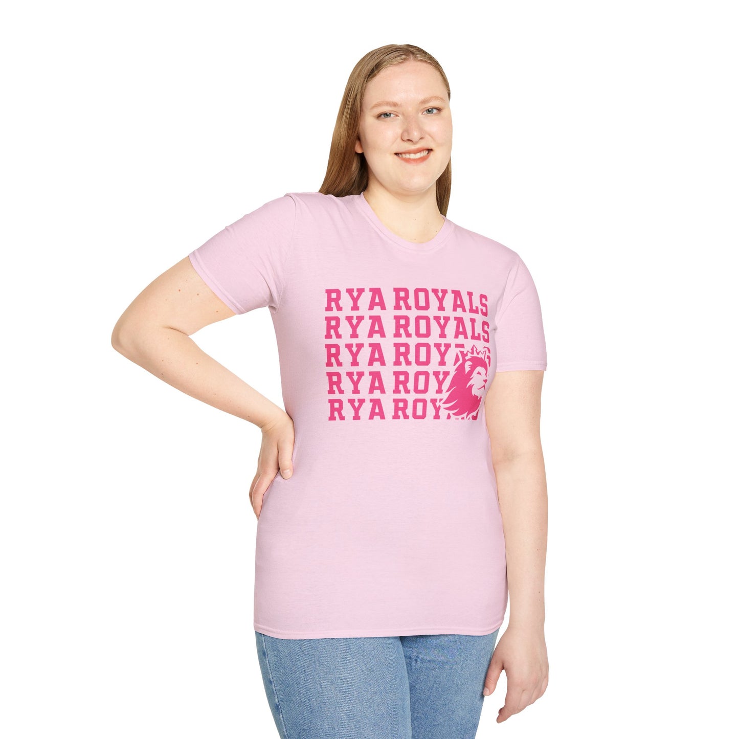 RYA Royals Lion Corner Pink-Out T-shirt