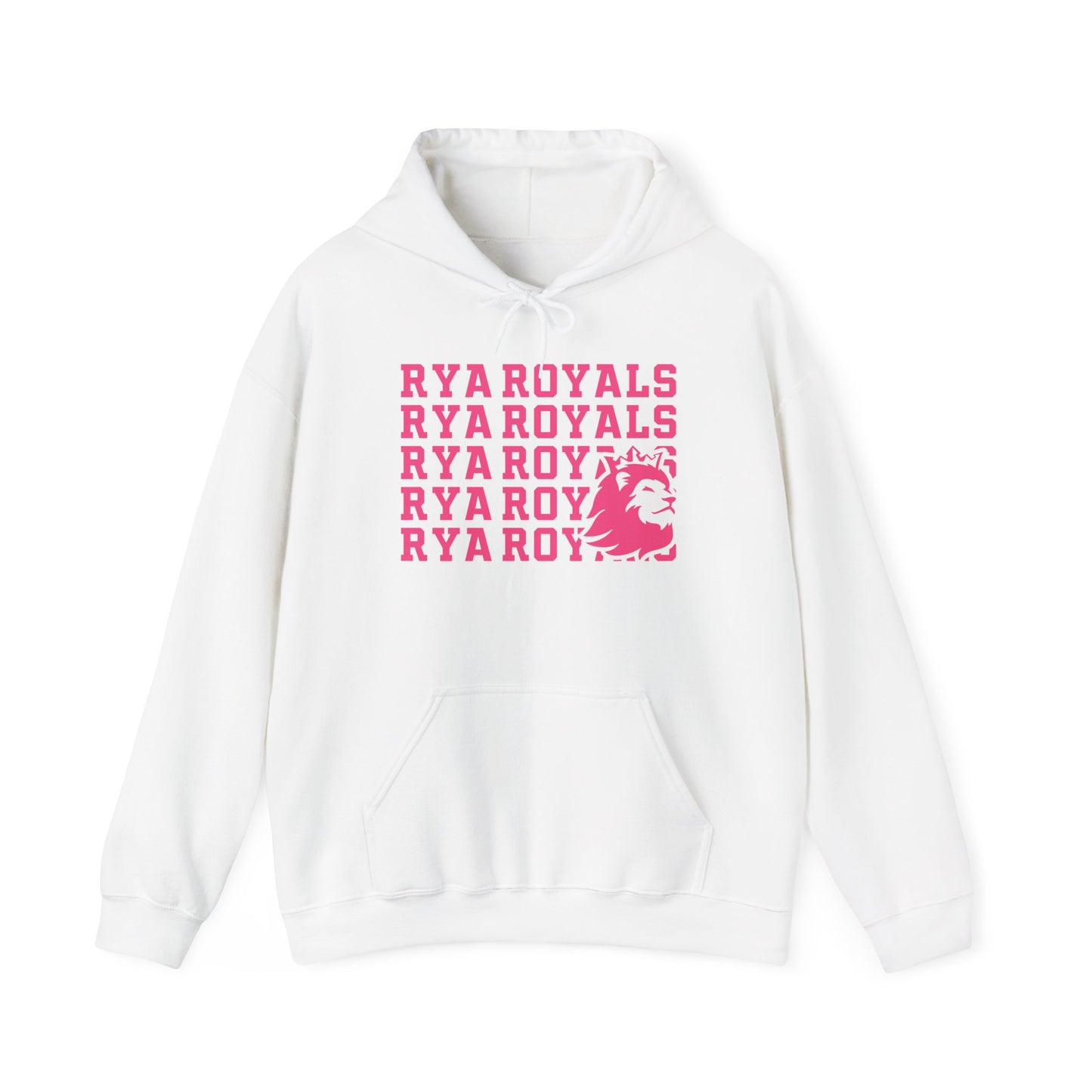 RYA Royals Lion Corner Pink-Out Hoodie
