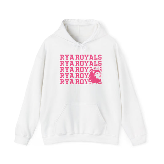 RYA Royals Lion Corner Pink-Out Hoodie