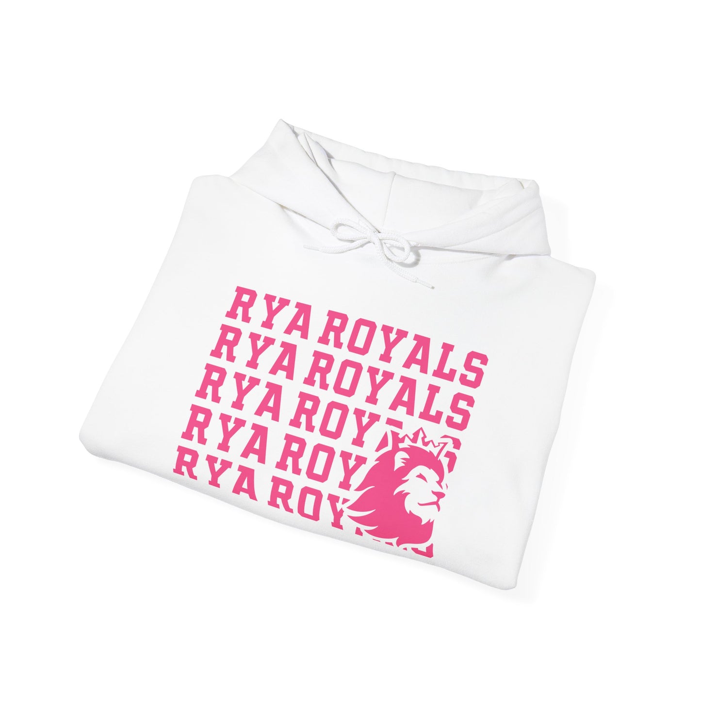 RYA Royals Lion Corner Pink-Out Hoodie