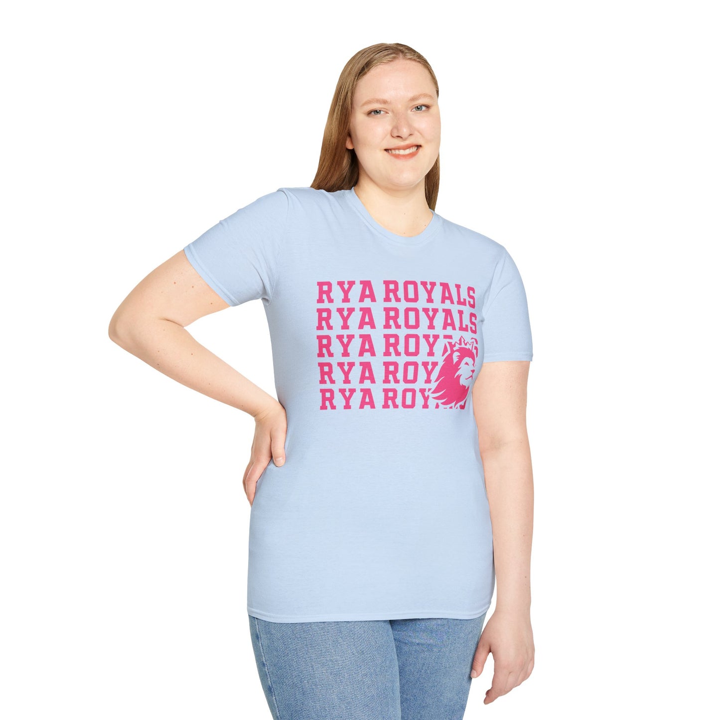 RYA Royals Lion Corner Pink-Out T-shirt