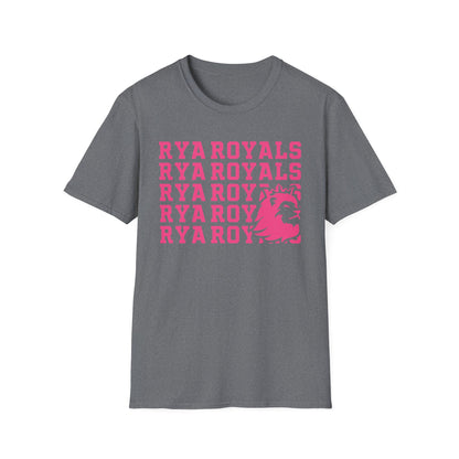 RYA Royals Lion Corner Pink-Out T-shirt