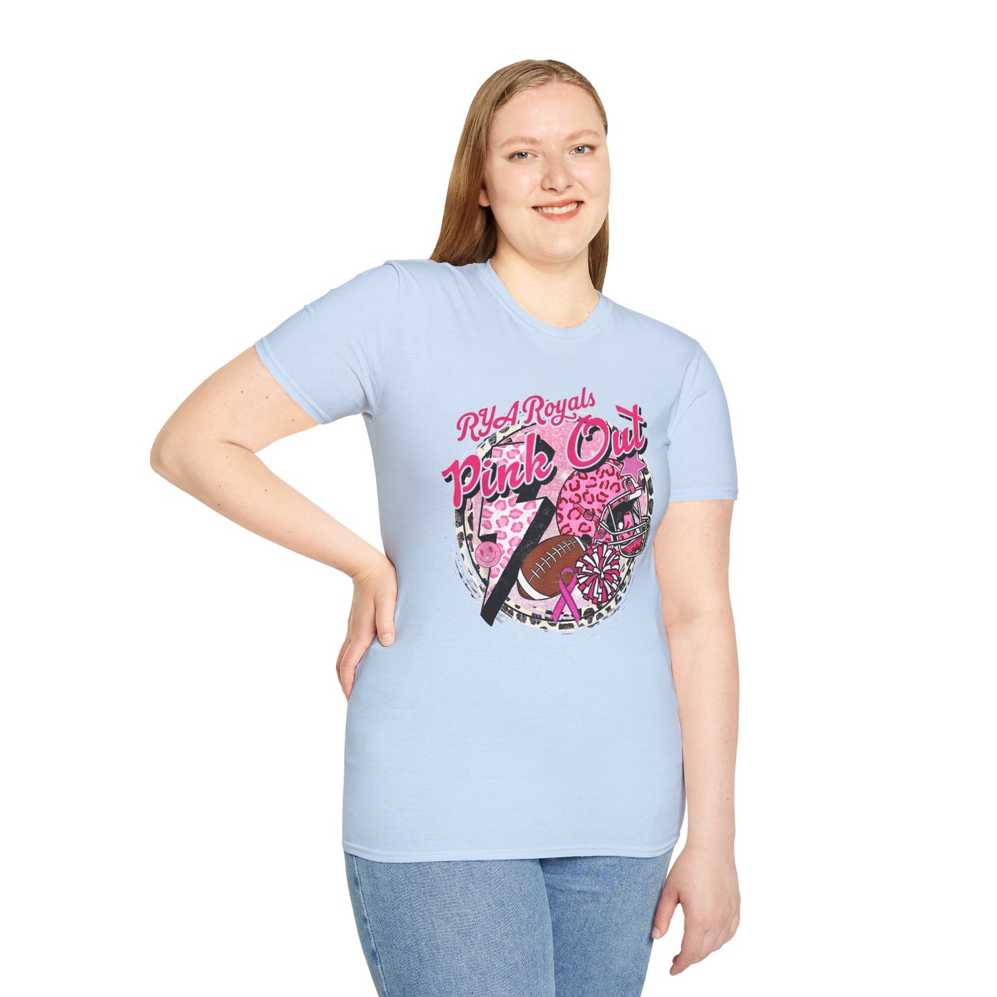 RYA Royals Leopard Pink-Out T-shirt
