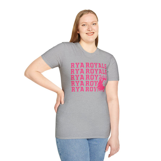 RYA Royals Lion Corner Pink-Out T-shirt