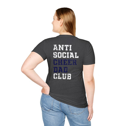 Anti Social Cheer Dad Club Unisex T-Shirt