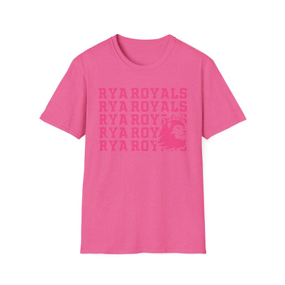 RYA Royals Lion Corner Pink-Out T-shirt