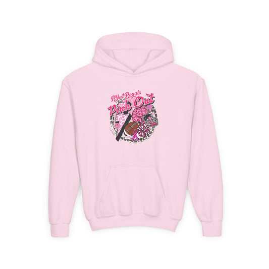 Kids RYA Royals Leopard Pink-Out Hoodie