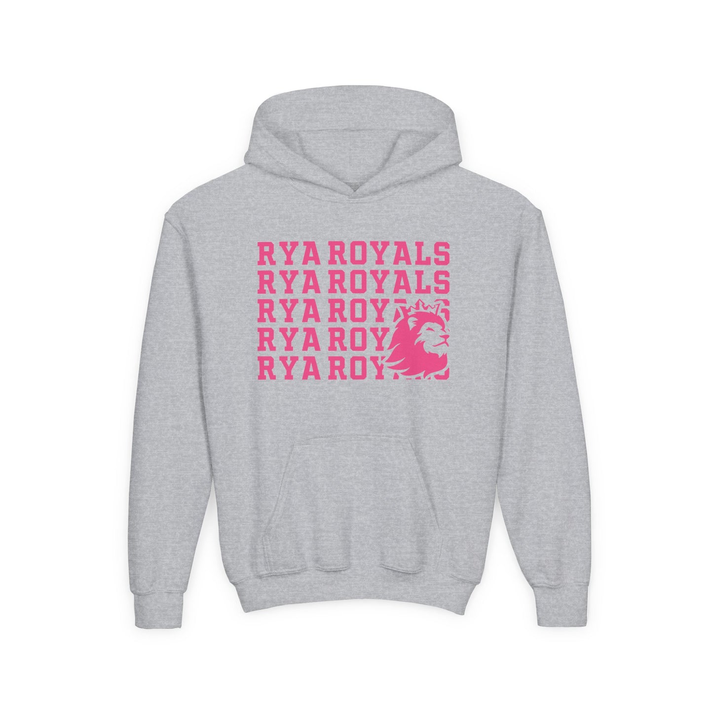 Kids RYA Royals Lion Corner Pink-Out Hoodie