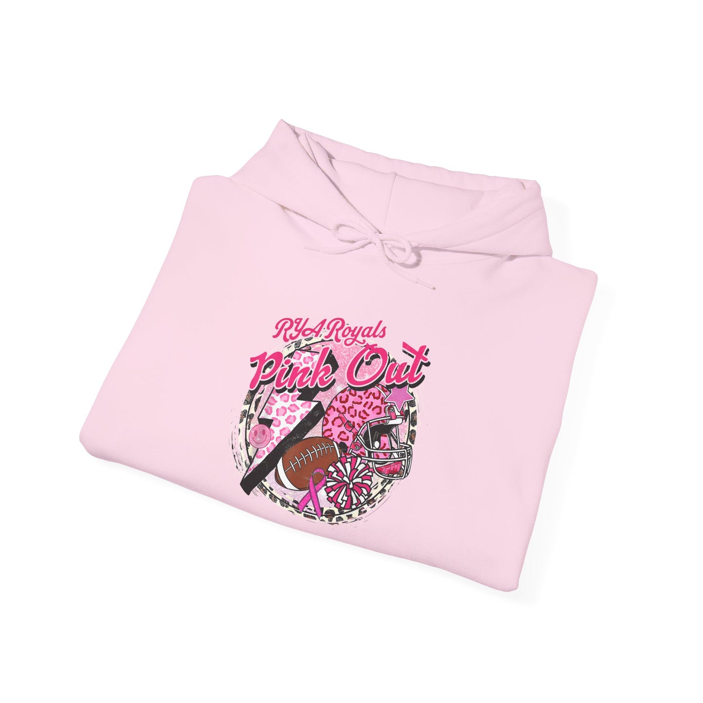 RYA Royals Leopard Pink-Out Hoodie