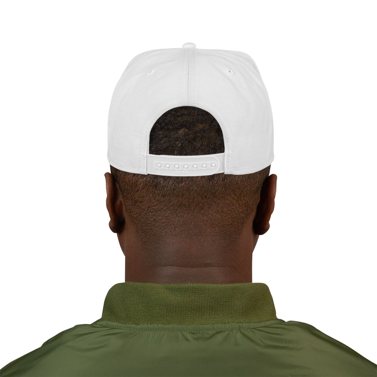RYA Royals Embroidered Snapback Cap Navy Text