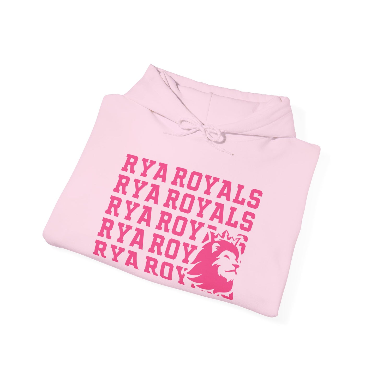 RYA Royals Lion Corner Pink-Out Hoodie